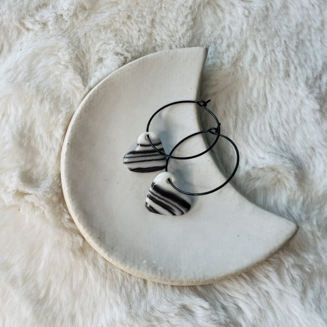 Tea / coffee cup - White porcelain - Craft creation - Sea Ice