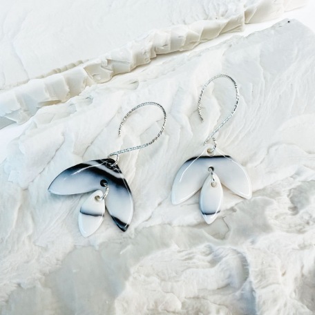 Tea / coffee cup - White porcelain - Craft creation - Sea Ice Tea / coffee cup - White porcelain - Craft creation - Sea Ice