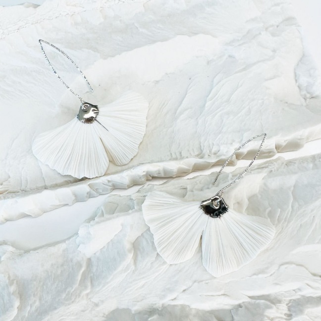 HIKARI • Boucles d'oreilles  - Porcelaine HIKARI • Boucles d'oreilles  - Porcelaine