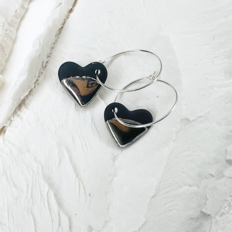 Tea / coffee cup - White porcelain - Craft creation - Sea Ice Tea / coffee cup - White porcelain - Craft creation - Sea Ice