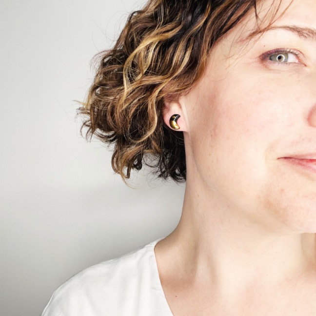 Tea / coffee cup - White porcelain - Craft creation - Sea Ice