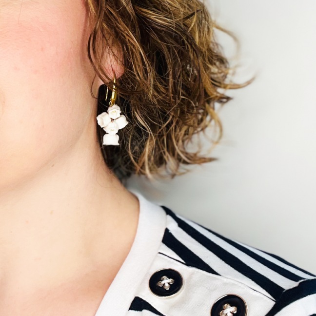 BONHEUR - Crochets d'oreilles • Jardin pas secret