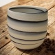 Tea / coffee cup - White porcelain - Craft creation - Sea Ice