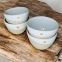 Tea cup - Turquoise glazed stoneware - 120 ml - Handmade • Lagoon