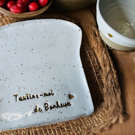 La mini bol petit coeur - Grès pyrité - Fait main • Grains de beauté