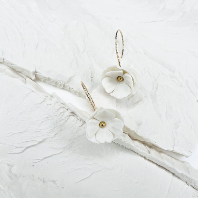 Floralie - Boucles d'oreilles • Jardin Pas Secret Floralie - Boucles d'oreilles • Jardin Pas Secret