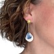 Ondée - Boucles d'oreilles • Jardin Pas Secret