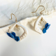 Tea / coffee cup - White porcelain - Craft creation - Sea Ice