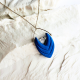 Marina - Collier • Porcelaine bleue et blanche