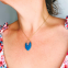 Marina - Collier • Porcelaine bleue et blanche