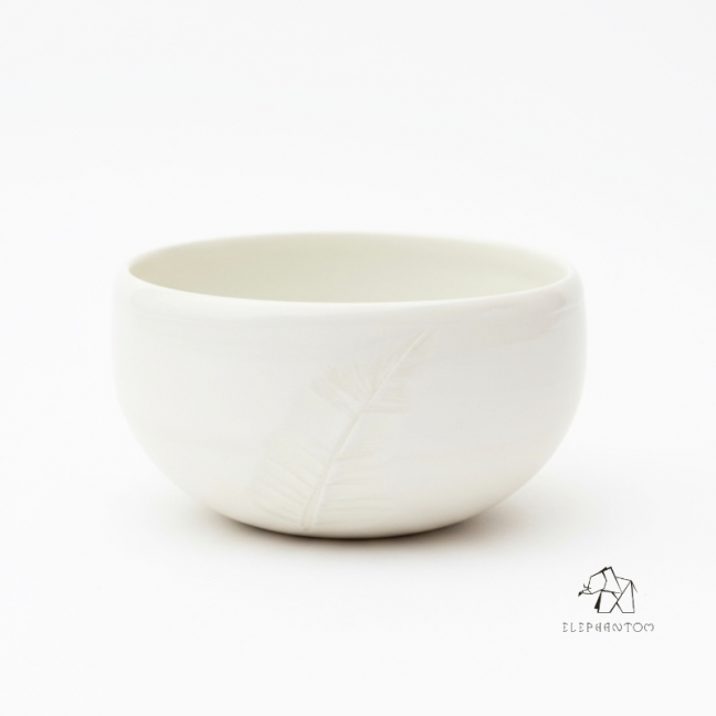 Le Bol Poèterie - Porcelaine blanche • Création artisanale
