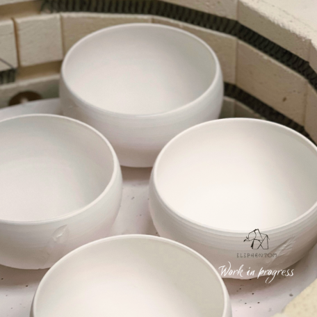 Le Bol Poèterie - Porcelaine blanche • Création artisanale