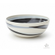 Saladier en Terres Mêlées - Porcelaine blanche et noire - Artisanat • Cyclone