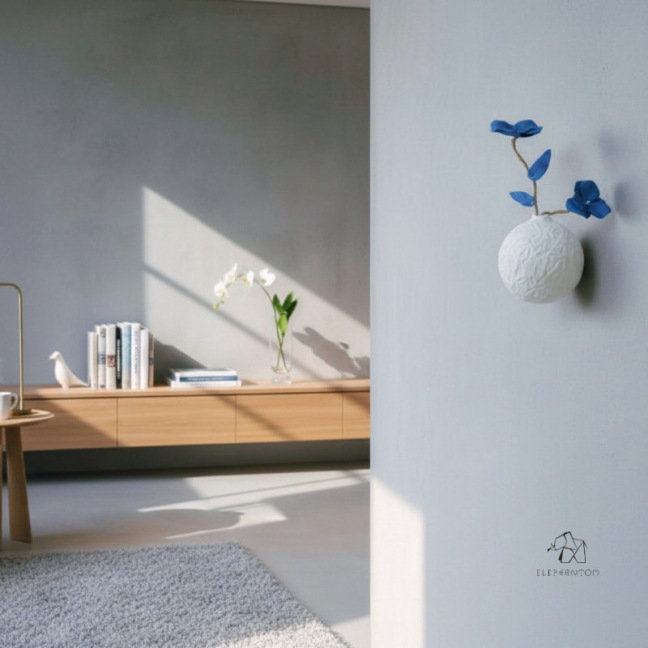 Tea / coffee cup - White porcelain - Craft creation - Sea Ice