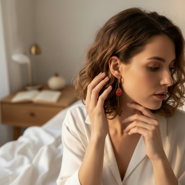 Tea / coffee cup - White porcelain - Craft creation - Sea Ice