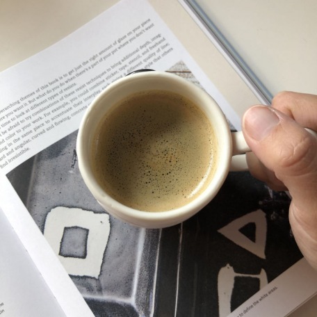 Elephantom.Design Mug Tasse café au lait avec anse - Porcelaine - Réalisation artisanale • Banquise