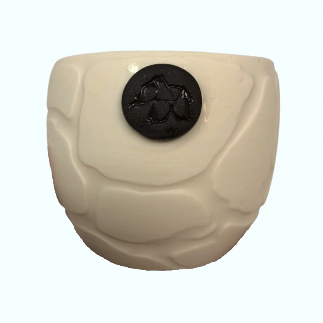Elephantom.Design GIFT BOX - Cappuccino cup and plate - Porcelain - Craftsmanship • Sea Ice Elephantom.Design GIFT BOX - Cappuccino cup and plate - Porcelain - Craftsmanship • Sea Ice
