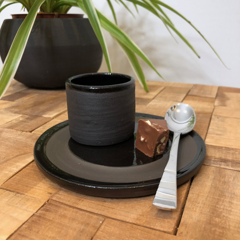 tasse-espresso-gres-noir-basalte-elephantom