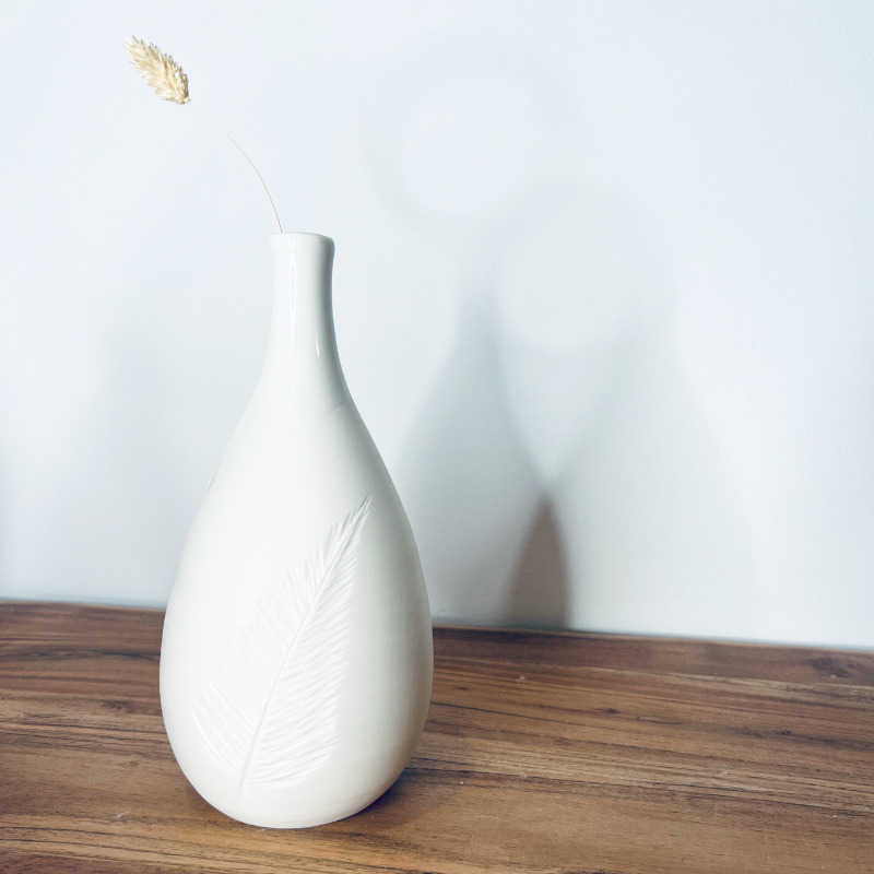 Grand Vase en bois à poser au sol pour sublimer votre intérieure